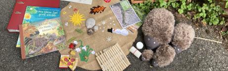 Inhalt des Igelrucksacks